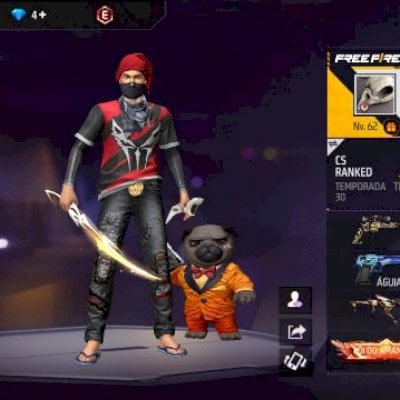 Conta de free fire