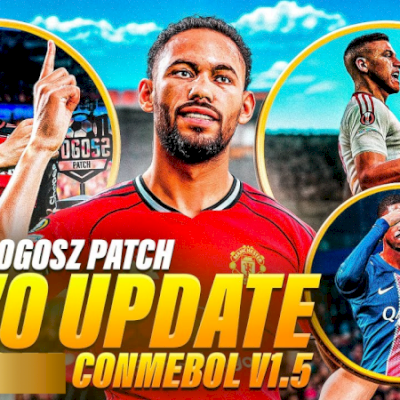 📌Patch Conmebol – Gogosz – Pes 2021 Pc📌