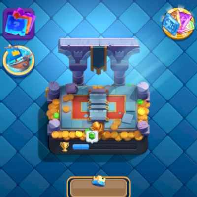 CONTA CLASH ROYALE 6126 TROFEUS