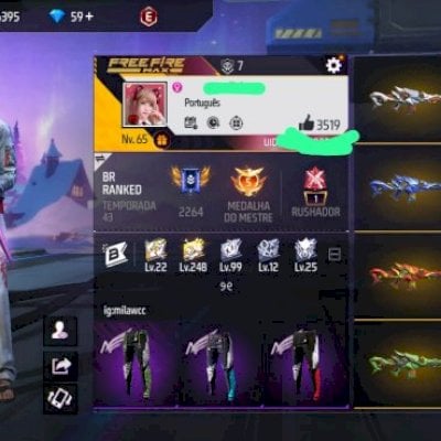 vendo conta nível 65 antiga