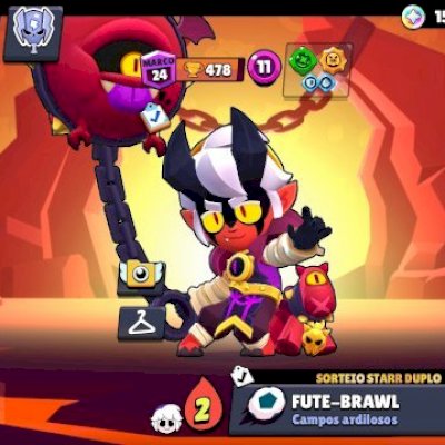 93/94 Brawl , 45k Troféu, Marciana 1 , a maioria dos Brawls já possuem skins.