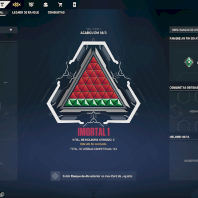 CONTA VALORANT/LOL COM MUITA SKIN EX IMORTAL