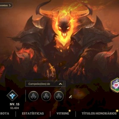 Conta lv 285, FULL champ, 127 skins