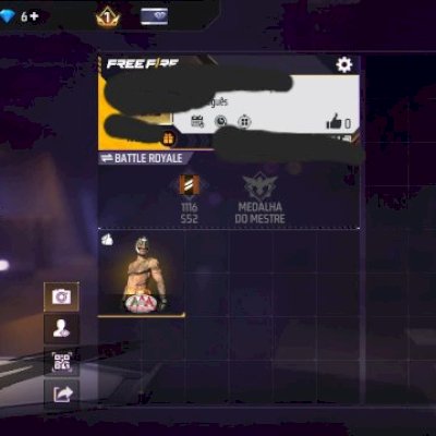 CONTA FREE FIRE NIVEL 4 + 1 SKIN REY MISTERIO + MOCHILA + EMOTE (NO SEU EMAIL)