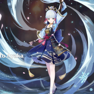 Conta AR55 Ayaka + Ayato + Yelan + Raiden + Zhongli + Keqing + Diluc + Mona