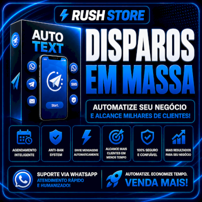 🤖 DISPARADOR EM MASSA - ANDROID ( ZAP, TELEGRAM, SMS, E-MAIL )