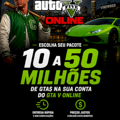 DINHEIRO GTA V ONLINE PC (LEGACY/ENHANCED)