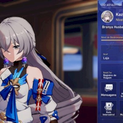 Vendo conta de honkai star sail, level 70, Valor 550 reais passa endgame