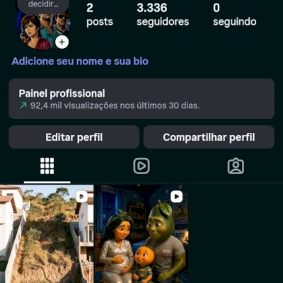 CONTA INSTAGRAM 3,3K DE SEGUIDORES (CONTAS INSTAGRAM)
