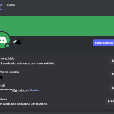 CONTA DISCORD USER 4L