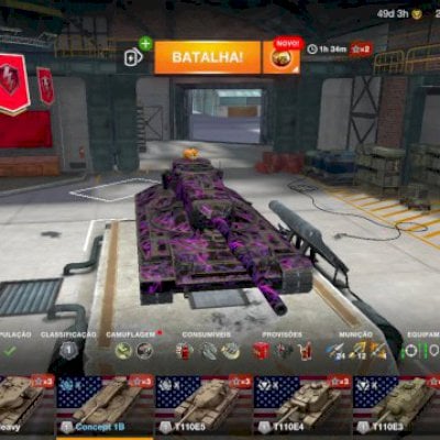 WORLD OF TANKS BLITZ CONTA MUITO BOA VARIOS TANKS COLECIONADOR PARA VOCÊ