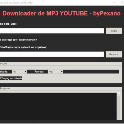 Script Baixa mp3 do youtube