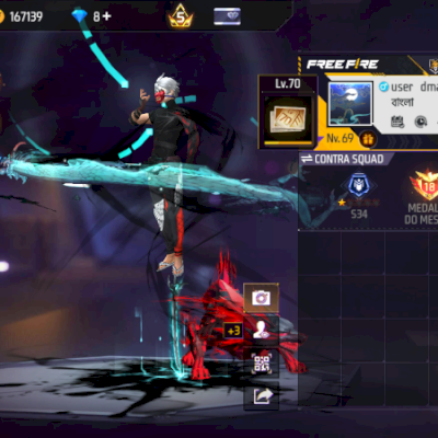 Conta de free fire na promoção!!!