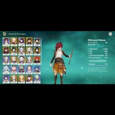 Conta Genshin Impact AR57