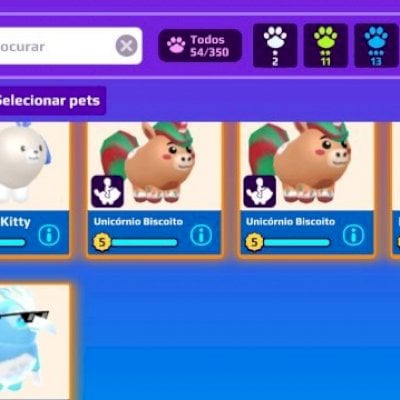 CONTA PK XD COM MUITOS ITENS