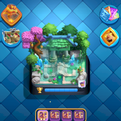 CONTA CLASH ROYALE 6920 TROFEUS 492 GEMAS