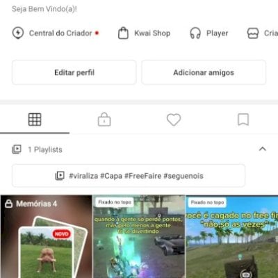 Conta Kwai 2k de seguidores