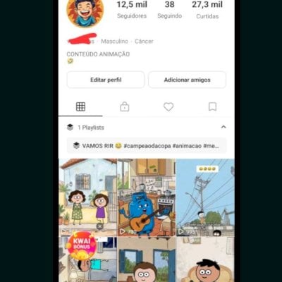 Vendo essa conta kwai 12,5 mil curtidas 27,3 mil