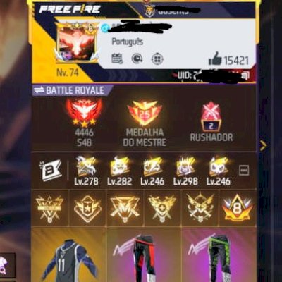 220 Likes para perfil ff