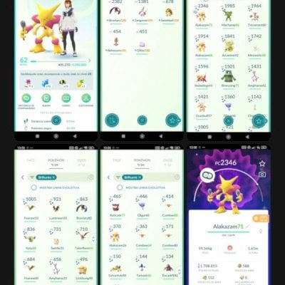 CONTA POKÉMON GO – LVL 62 – F107