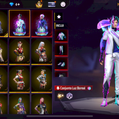 Conta caríssima com mais de 300 skins