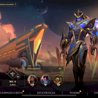 Conta lol Wolf rift otima oportunidade