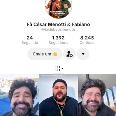 Vendo conta do tik Tok engajada