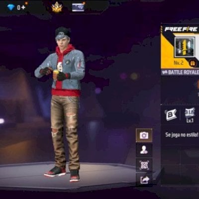 CONTA FREE FIRE INICIANTE PRA COMEÇAR HOJE/ 2026