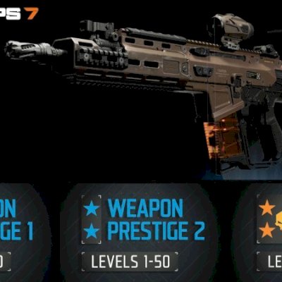 UP DE ARMAS BO7/PRESTIGIO DE ARMAS BO7 100% NA RAÇA XBOX/PSN/PC