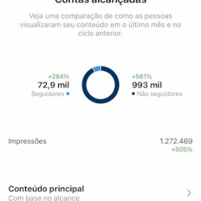 Conta instagram unico dono