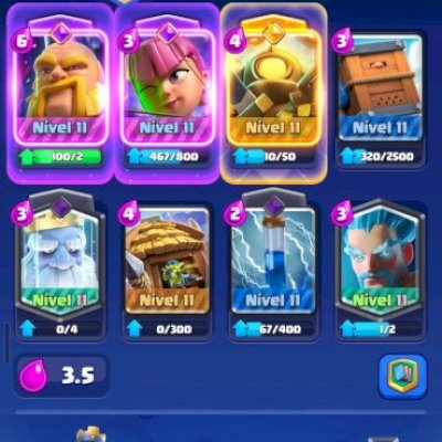 Conta clash royale 6000+ troféus mini pekka heroy evoluções e muito mais