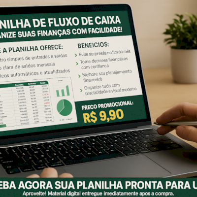 Domine Suas Finanças com Esta Planilha de Fluxo de Caixa Simples e Poderosa