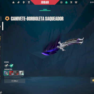Butterfly Saqueadora + Vandal Floretérea + Classic Vtc26 | com Dados de Rec