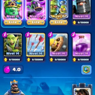 CLASH ROYALE | 23 EVOLUÇÕES | REI NÍVEL 15 | 25 nv15, 72 nv14