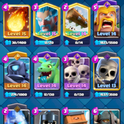 Conta Clash Royale 11600k