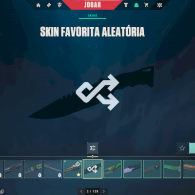 Conta com muitas skins