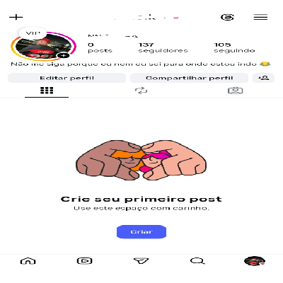 Contas de Instagram pronta  pra uso
