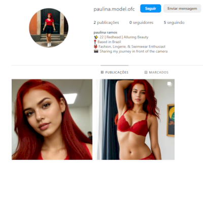 vendo conta Instagram hot feminina feita com ia