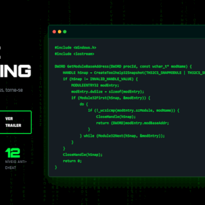 Curso Game Hacking - Hackeando Jogos