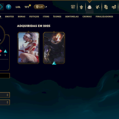 Esmeralda 4 com 60 Champs e 2 Skins