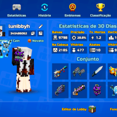 Conta Pinxel gun 3D nível 44