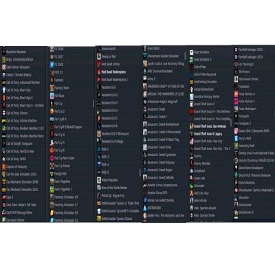 +700 jogos na sua conta steam