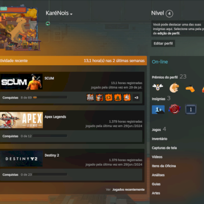 Steam Nivel 4