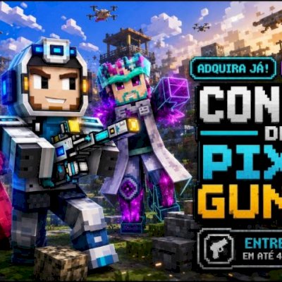 CONTAS PIXEL GUN 3D COM DIAMANTES, OURO, TICKETS E SKINS (FULL ACESSO)