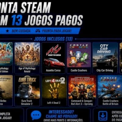 Jogos Steam - Conta privada