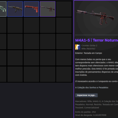 VENDO M4A1-S | Terror Noturno