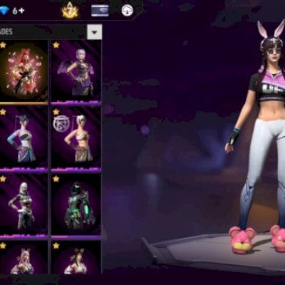 Vendo conta do Free Fire