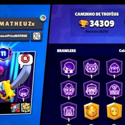 Conta rara com 3 passe brawl baratinha pra ir embora rápido