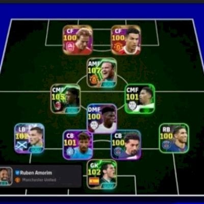 Efootball mobile contas