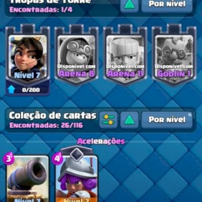 Conta de Clash Royale para não começar do 0 muito boa